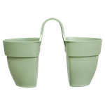 vibia campana flower twin 21cm pistache green